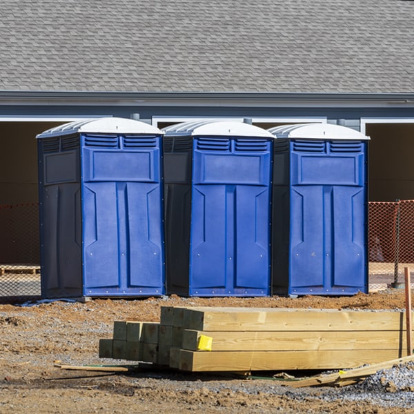 what is the cost difference between standard and deluxe porta potty rentals in Pine Lake Georgia